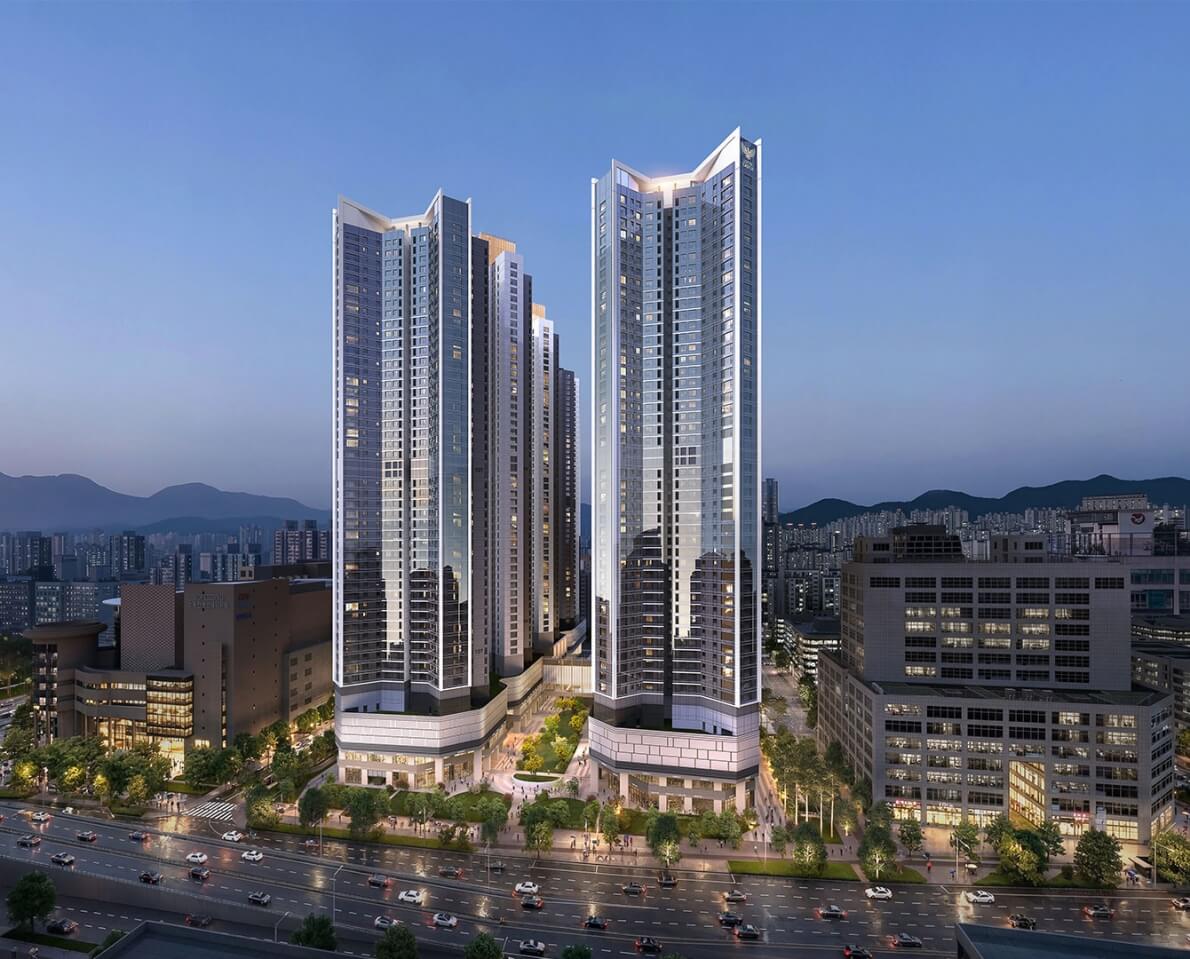 부천 상동역 롯데캐슬, 1,859세대 대단지 분양 계획